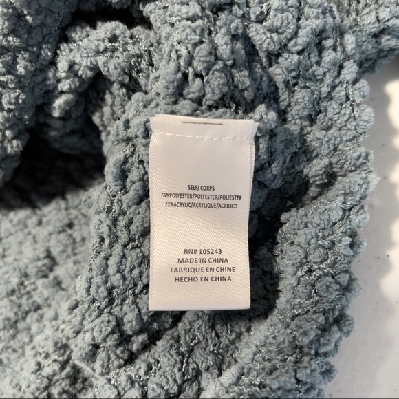 bobeau Women’s Popcorn Knit Pullover Turtleneck Sweater Size XS - Picture 6 of 7